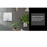 Smart Digital Thermostat LCD Color Display Precise Control Intelligent Temperature Controller White