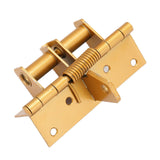 Self Closing Door Spring Hinge Spring Loaded Hinge Hardware Accessories for Cabinet Doors Furniture