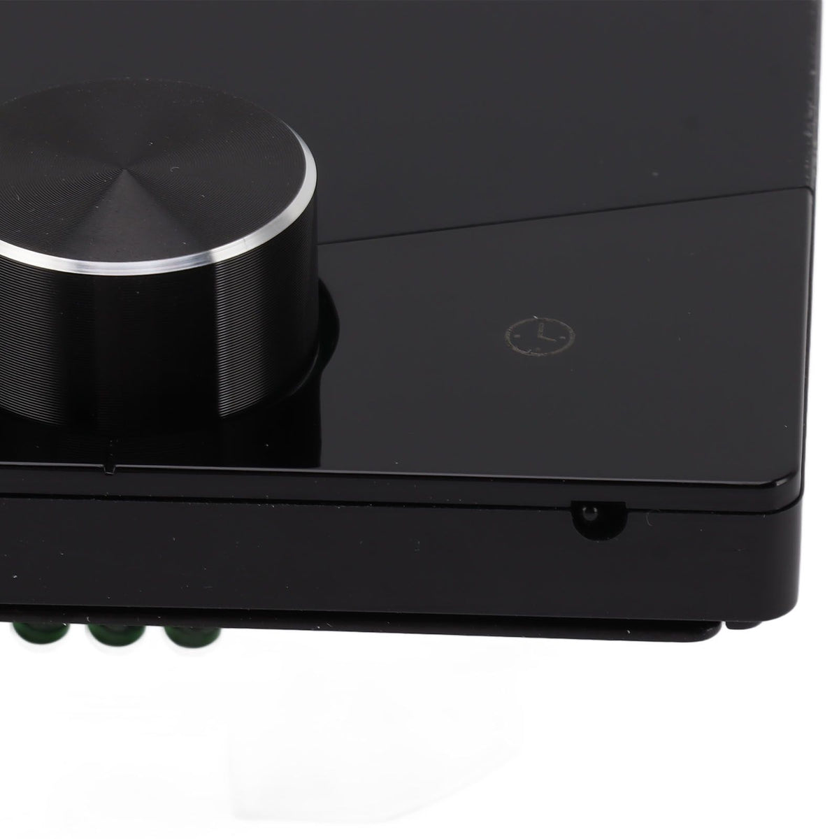 Smart Thermostat Knob Design LCD Color Display Panel Digital Thermostat for Sauna Room Underfloor Heating System Black
