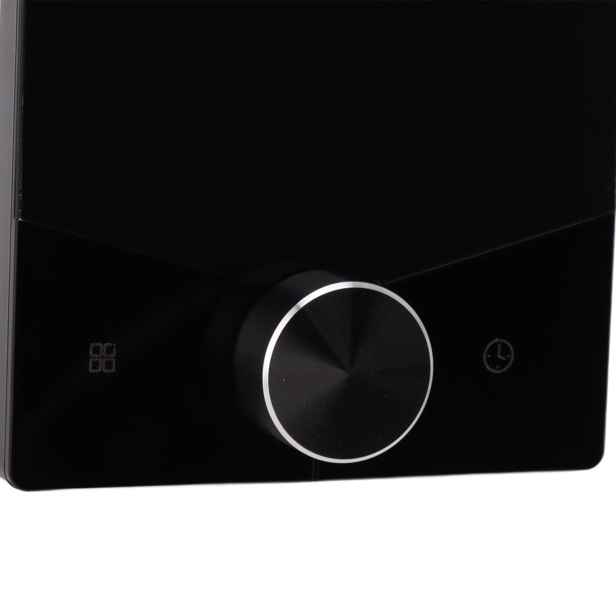 Smart Thermostat Knob Design LCD Color Display Panel Digital Thermostat for Sauna Room Underfloor Heating System Black