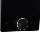 Smart Thermostat Knob Design LCD Color Display Panel Digital Thermostat for Sauna Room Underfloor Heating System Black