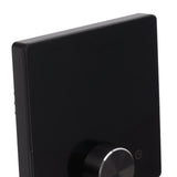 Smart Thermostat Knob Design LCD Color Display Panel Digital Thermostat for Sauna Room Underfloor Heating System Black