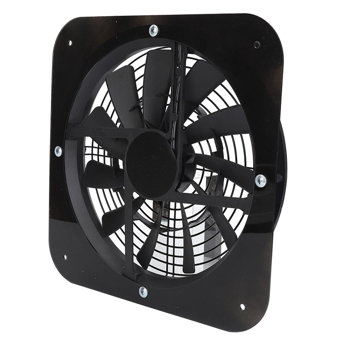 Solar Panel Fan Kit Solar Exhaust Fan 100W Solar Powered Panel with 10inch Round Fan for Greenhouse Shed Chicken Coop Black
