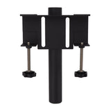 Pickup Flagpole Mount Firm Support Steel Universal Truck Flagpole Holder for Most Pickups Black - Extra Image