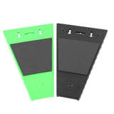 2 Packs Magnetic Wrench Organizer Hold Up to 12 Pieces Strong ABS Magnetic Wrench Rack for 6 to 24mm 1/4in to 1/16in - Extra Image