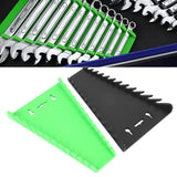 2 Packs Magnetic Wrench Organizer Hold Up to 12 Pieces Strong ABS Magnetic Wrench Rack for 6 to 24mm 1/4in to 1/16in - Extra Image