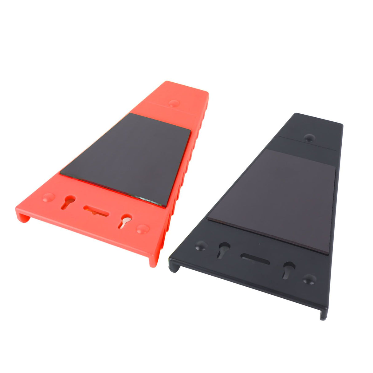2 Packs Magnetic Wrench Organizer 12 Slots Strong ABS Space Saving Magnetic Wrench Rack for 6 to 24mm 1/4in to 1/16in