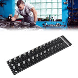 Bolt Thread Identifier with US Metric Units Highly Accurate Bolt Nut Identifier Gauge for Machinery Manufacturing Car Repairing - Extra Image