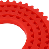 Woodworking Profile Strip Excellent Resilience Gear Driven Chain Rugged Flexible Curve Template Strip for Woodworkers - Extra Image