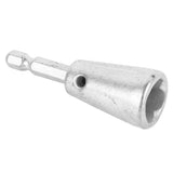 Wire Twisting Tool Nut Driver Steel Enhanced Wiring Efficiency Spin Twist Wire Connector Socket for Drill and Wire Connector Driver - Rear View