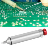 Solder Sucker Desoldering Vacuum Pump Aluminum Alloy Strong Suction Portable Solder Removal Tool for DIY Enthusiast