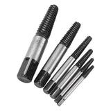 6 Pcs Damaged Screw Extractor with Yellow Storage Box Steel Stripped Bolt Remover for Home Repairs Automotive Mechanical Repairs - Extra Image