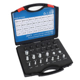 26 PCS Nut Bolt Thread Checker High Accuracy Carbon Steel ABS Nut and Bolt Thread Gauge Set for Detecting Fixed Bolts - Front View
