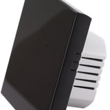 Wireless Smart Thermostat for Home Accurate Programmable Thermostat Wall Mounted Boiler Thermostat AC95‑240V Square Black - Extra Image
