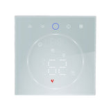 LED Smart Thermostat 7 Day Programmable Smart Wireless Home Thermostat Controller Panel for Electric Heating AC95‑240V White