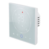 LED Smart Thermostat 7 Day Programmable Smart Wireless Home Thermostat Controller Panel for Electric Heating AC95‑240V White
