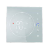 LED Smart Thermostat 7 Day Programmable Smart Wireless Home Thermostat Controller Panel for Electric Heating AC95‑240V White