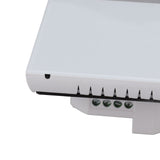 LED Smart Thermostat 7 Day Programmable Smart Wireless Home Thermostat Controller Panel for Electric Heating AC95‑240V White