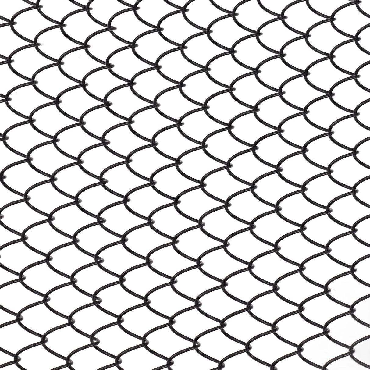 Fireplace Mesh Screen Curtain 2 Wide Panels Hanging Replacement Screens for Home Wood Burning Fireplace Black 24x22in