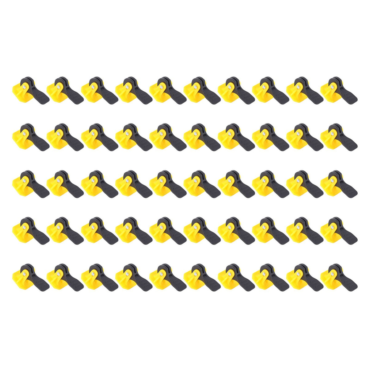 50pcs Tile Leveler Tile Tools Needle Exchangeable Reusable Tile Spacers Leveling System for 2mm‑6mm Tile Gap Leveling Installation