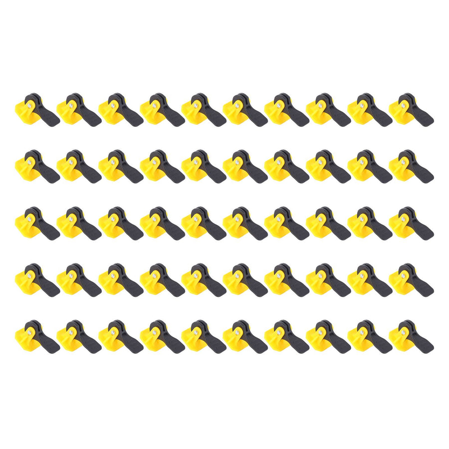 50pcs Tile Leveler Tile Tools Needle Exchangeable Reusable Tile Spacers Leveling System for 2mm‑6mm Tile Gap Leveling Installation