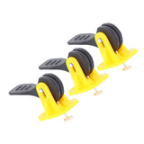 50pcs Tile Leveler Tile Tools Needle Exchangeable Reusable Tile Spacers Leveling System for 2mm‑6mm Tile Gap Leveling Installation - Top-Down View