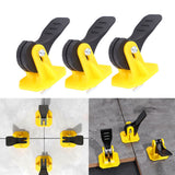 50pcs Tile Leveler Tile Tools Needle Exchangeable Reusable Tile Spacers Leveling System for 2mm‑6mm Tile Gap Leveling Installation