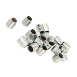20Pcs Safety Round Axe Handle Wedges Steel Hammer Splitting Axe Wedge for Hammer Axe Sledge Handle 16mm - Top-Down View