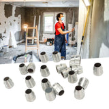 20Pcs Safety Round Axe Handle Wedges Steel Hammer Splitting Axe Wedge for Hammer Axe Sledge Handle 16mm - Extra Image