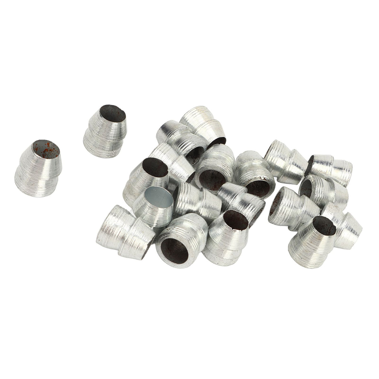 20Pcs Safety Round Axe Handle Wedges Steel Hammer Splitting Axe Wedge for Hammer Axe Sledge Handle 18mm