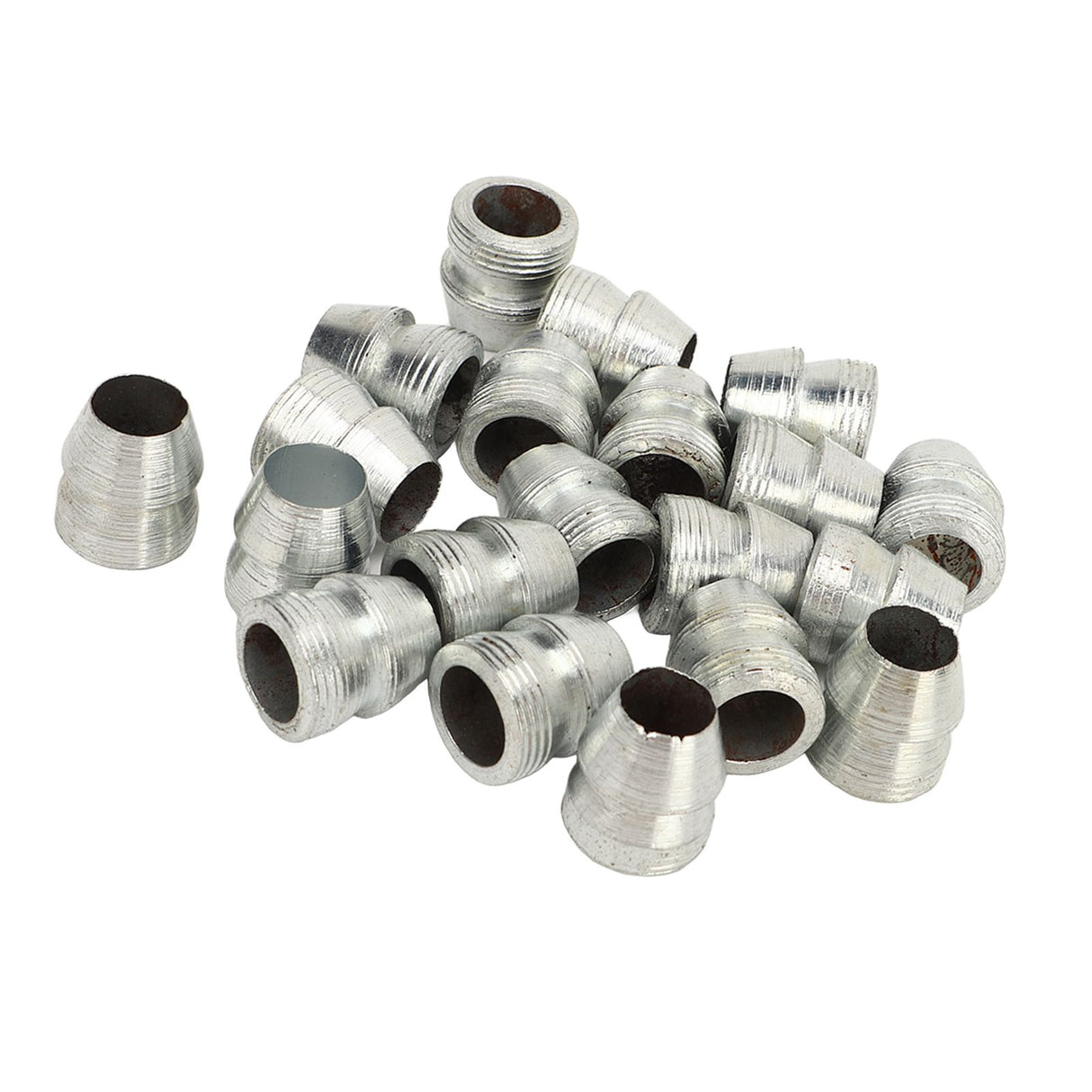 20Pcs Safety Round Axe Handle Wedges Steel Hammer Splitting Axe Wedge for Hammer Axe Sledge Handle 18mm