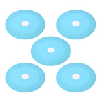 5Pcs 100mm 4 Inch Glass Cutting Disc Diamond Glass Cutting Disc Ultra Thin Saw Blade for Grinding Glass Jade Wine Bottles Tile Blue
