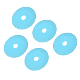 5Pcs 100mm 4 Inch Glass Cutting Disc Diamond Glass Cutting Disc Ultra Thin Saw Blade for Grinding Glass Jade Wine Bottles Tile Blue