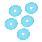 5Pcs 100mm 4 Inch Glass Cutting Disc Diamond Glass Cutting Disc Ultra Thin Saw Blade for Grinding Glass Jade Wine Bottles Tile Blue