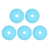 5Pcs 100mm 4 Inch Glass Cutting Disc Diamond Glass Cutting Disc Ultra Thin Saw Blade for Grinding Glass Jade Wine Bottles Tile Blue