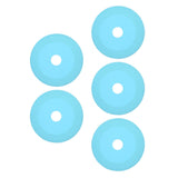 5Pcs 100mm 4 Inch Glass Cutting Disc Diamond Glass Cutting Disc Ultra Thin Saw Blade for Grinding Glass Jade Wine Bottles Tile Blue