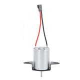 Fireplace Fan Motor Stove Fan Motor Aluminium Powerful Fireplace Fan Accessory for 41 to 45mm Installation - Top-Down View