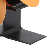 Wood Stove Fan 4 Blades Fireplace Fan Heat Powered Fast Warm Circulation Moon Star Pattern Termal Fan for Camping Outdoor Gold