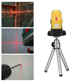 Self Leveling Level Automatic Cross Line Infrared Leveler with Tripod Home Woodworking DIY Tool