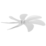 Stove Fan Aluminum Alloy Blade 7 Blades Easy Installation Universal Fireplace Fan Blade Replacement for Fireplace Fan Silver