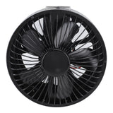 Round Fireplace Fan Heat Powered Stove Fan Aluminum Alloy Wood Burner Kerosene Stove Fan for Household Use
