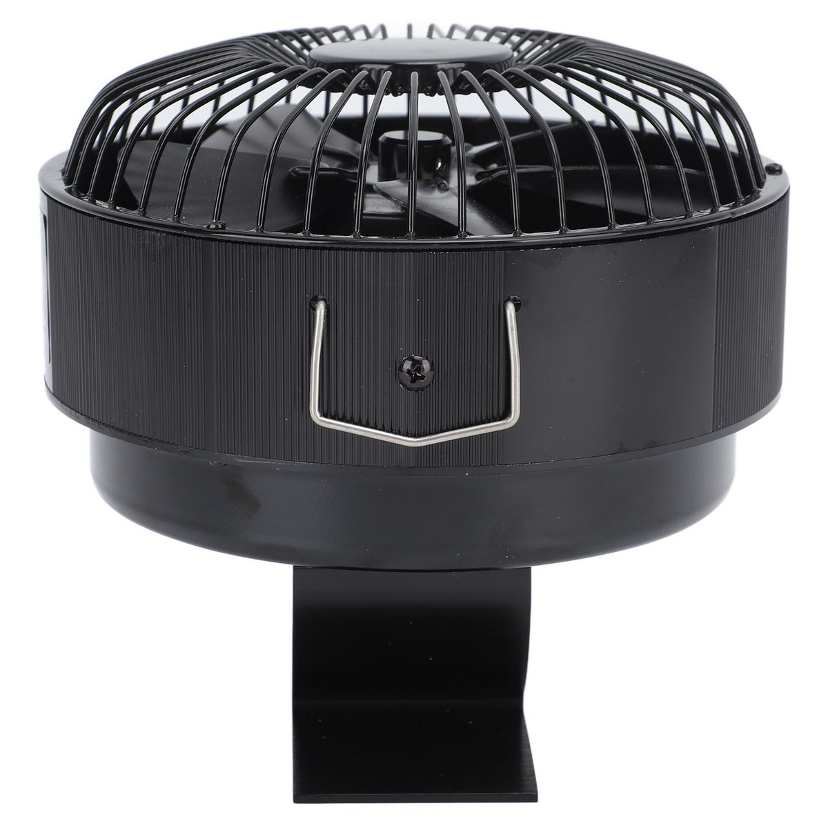 Round Fireplace Fan Heat Powered Stove Fan Aluminum Alloy Wood Burner Kerosene Stove Fan for Household Use