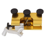 Portable Chainsaw Sharpener Hand Cranked Chainsaw Clamp Sharpening Jig Bits Kit Sturdy Easy to Use for Chain Saws - 45-Degree Angle