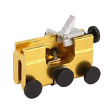Portable Chainsaw Sharpener Hand Cranked Chainsaw Clamp Sharpening Jig Bits Kit Sturdy Easy to Use for Chain Saws - Low Angle