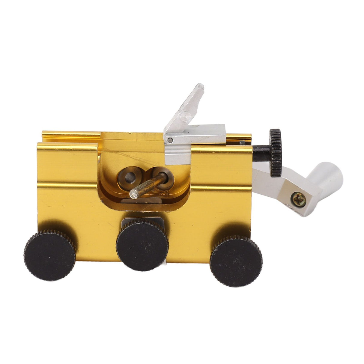 Portable Chainsaw Sharpener Hand Cranked Chainsaw Clamp Sharpening Jig Bits Kit Sturdy Easy to Use for Chain Saws
