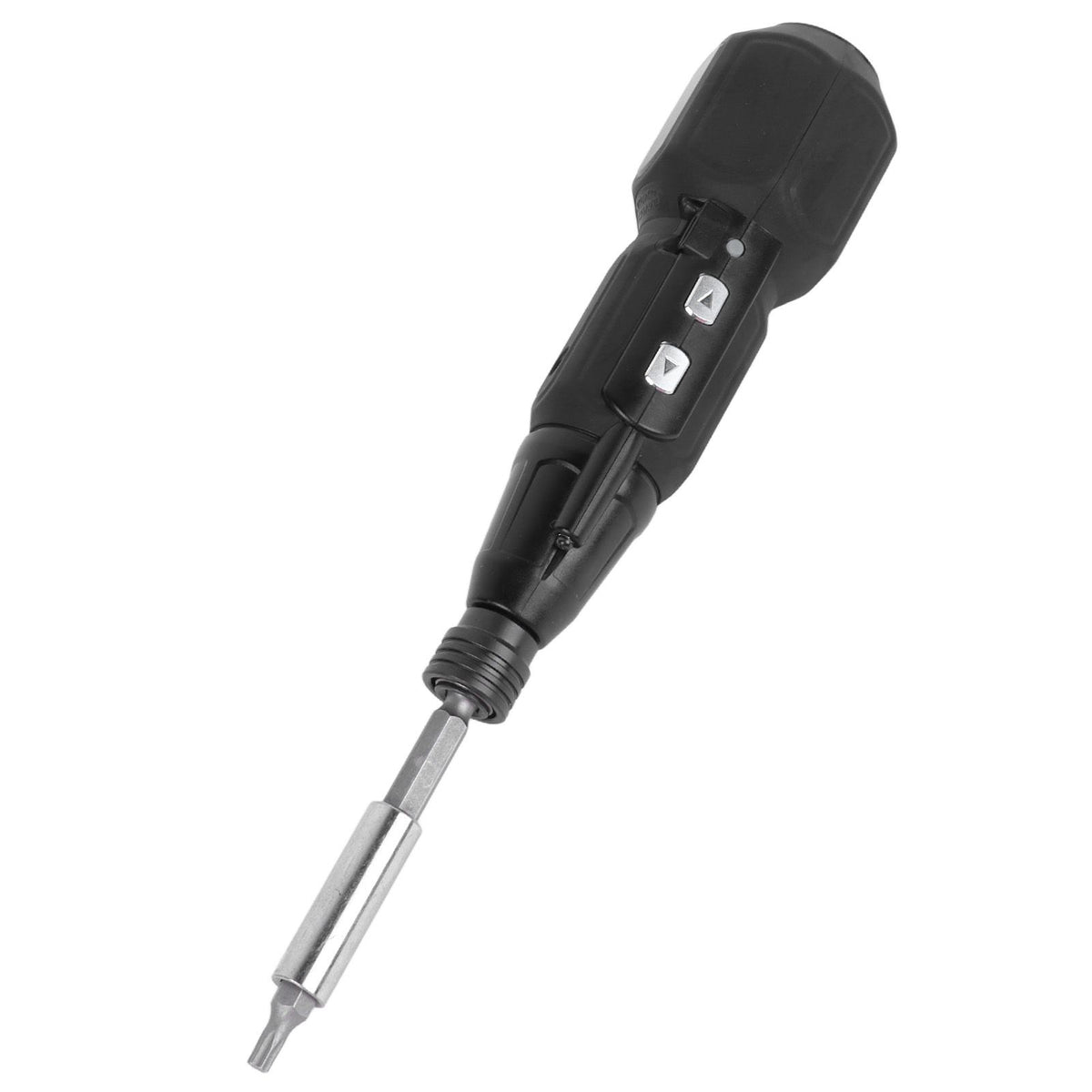 Cordless Electric Screwdriver with LED Light Alloy Steel 900mAh USB Charging Electric Manual 2 in 1 Power Screwdriver Set Black