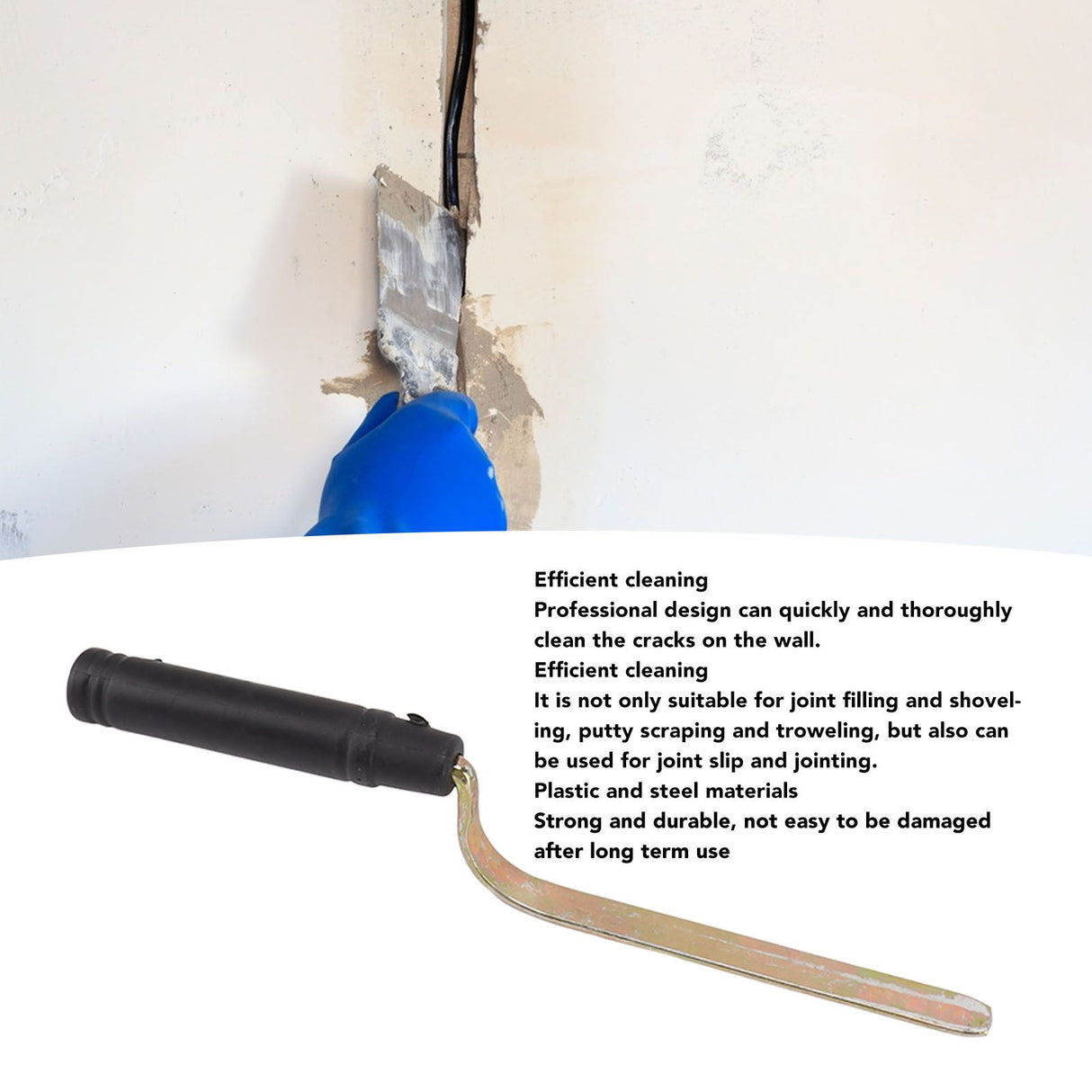 Tuck Pointing Trowel Professional Multifunctional Efficient Cleaning Durable Ergonomic Tuck Pointers