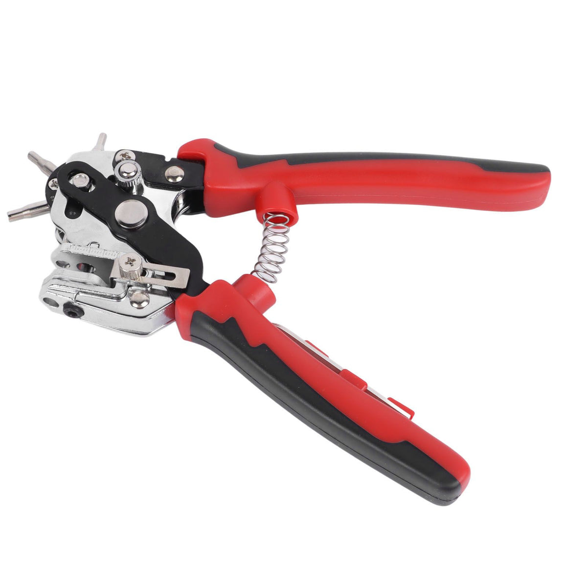Leather Hole Puncher Punch Plier for Belts Watch Bands Handbag Straps Fabric DIY Home Craft Projects Multi Hole Sizes Make