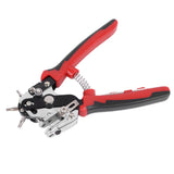 Leather Hole Puncher Punch Plier for Belts Watch Bands Handbag Straps Fabric DIY Home Craft Projects Multi Hole Sizes Make - Close-Up Angle