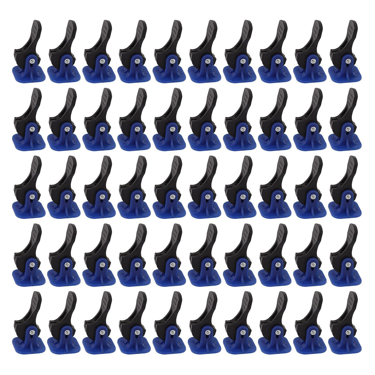 Tile Leveling System Kit 50pcs Reusable Tile Leveler with T Pin Tools for Wall Floor Tile Adjustment